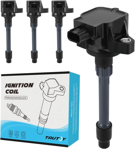 Set of 4 UF781 Ignition Coil Pack (1.5L 2.0L) 2016-2023 For Acura RDX TLX,For Honda Accord CR-V Civic,Replace # GN10886 CM11-124A CM11124A 30520-59B-013 3052059B013 3052059B023 95660 49183