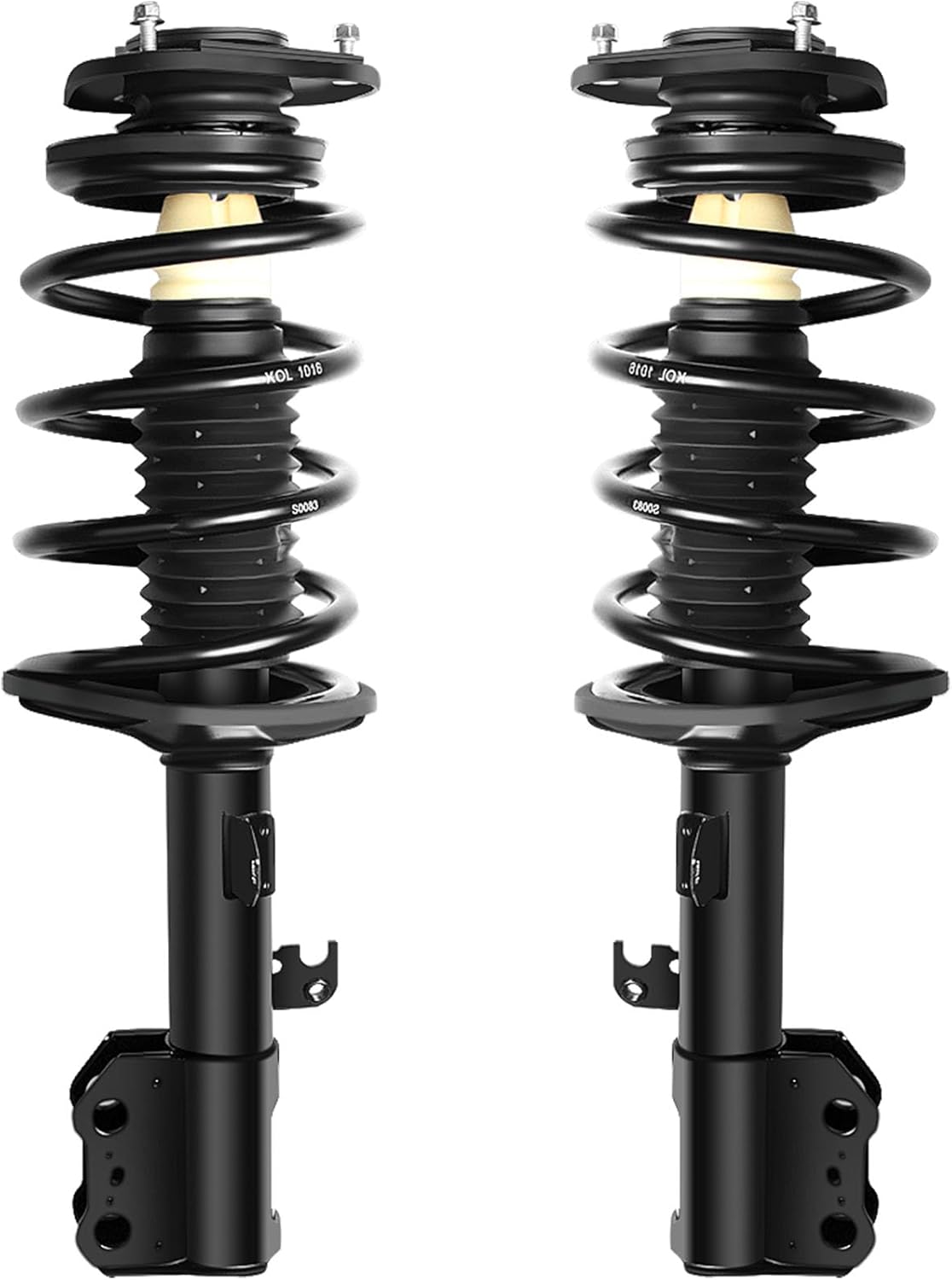 AUTOMUTO Strut Spring Assembly Front Pair Shock Absorber Fit 2003-2008 for Pontiac Vibe,2003-2008 for Toyota Matrix