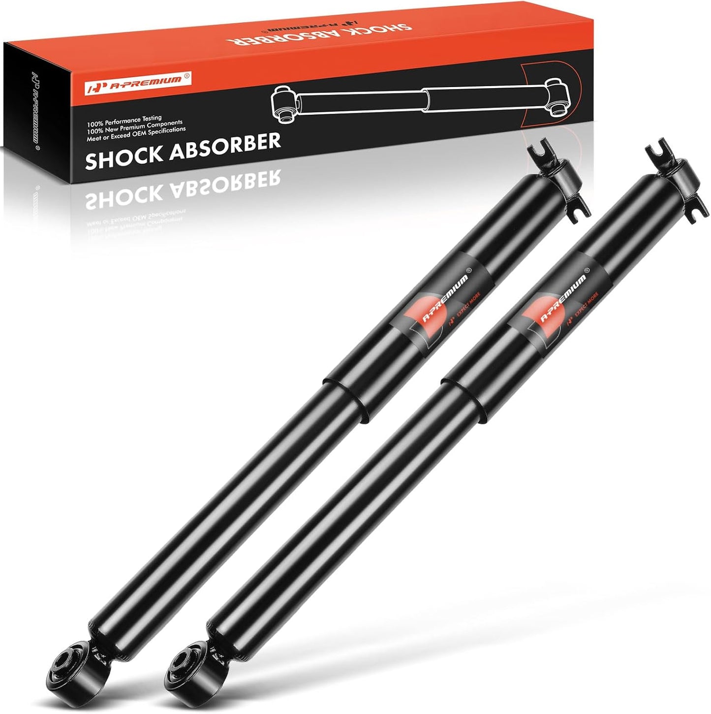 A-Premium Front Shock Absorber Strut Compatible with Ford Excursion 2000-2005, 4WD, 2-PC Set
