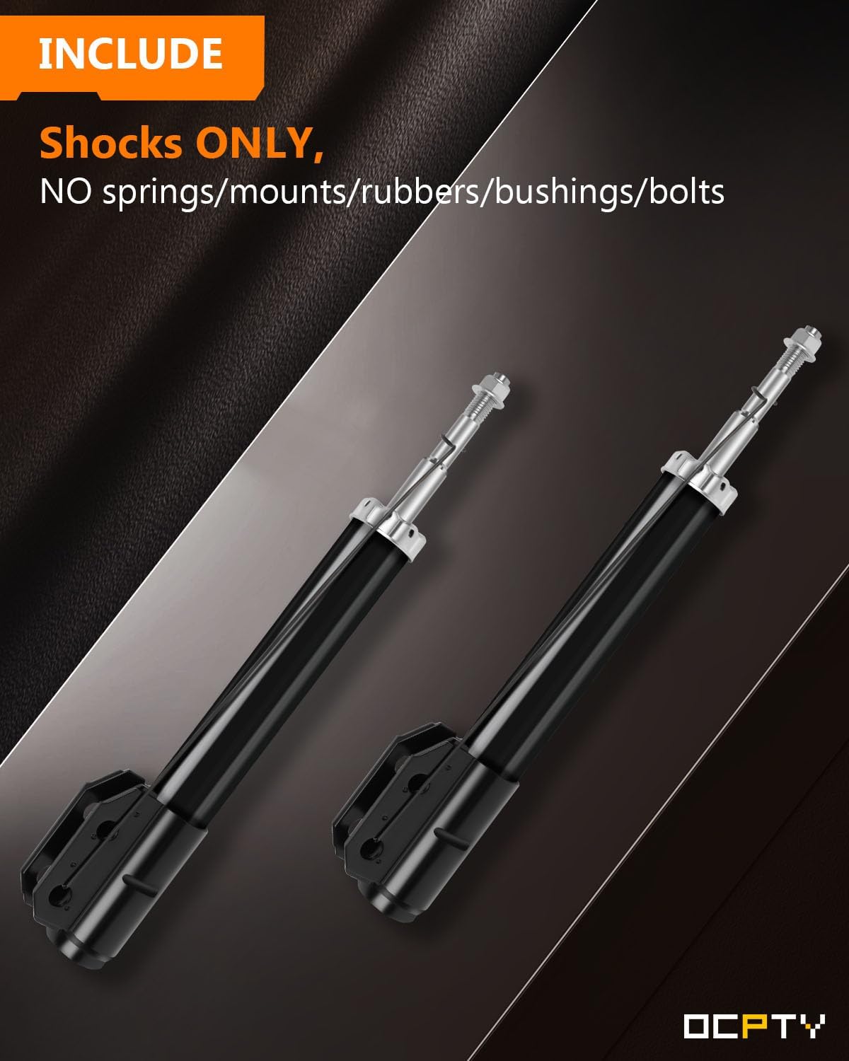 Shocks for Ford,OCPTY Front Pair Gas Strut Shock Absorbers Fits 1994 1995 1996 1997 1998 1999 2000 2001 2002 2003 2004 for Ford Mustang 3.8L 3.9L 4.6L 235060 71963 -Set of 2