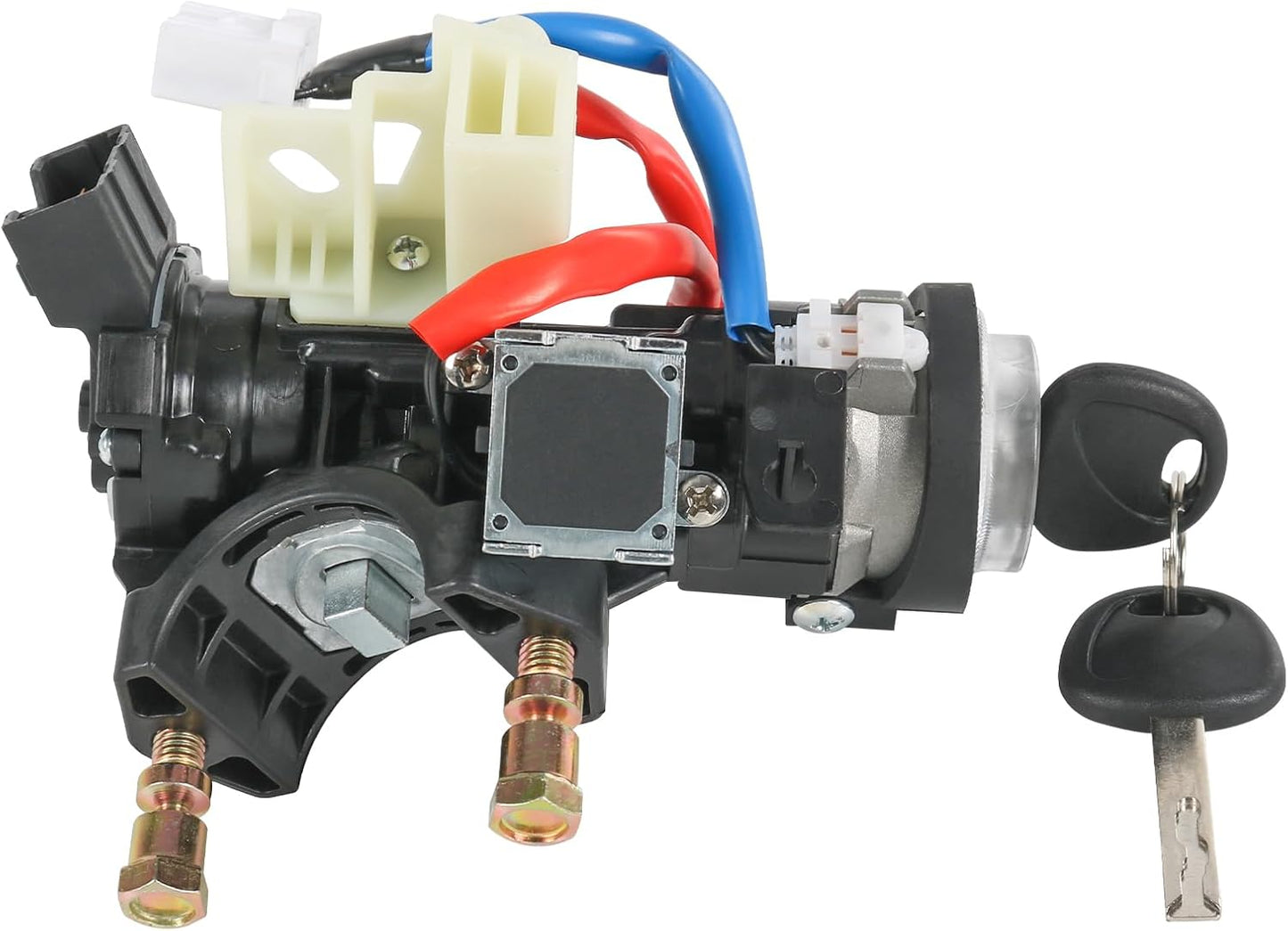 81910-M7110 Ignition Lock Switch Assembly Compatible with 2019-2021 KIA Forte 2021-2023 Seltos 2020-2022 Soul Ignition Lock Housing Cylinder Replace#81910M7110 81900-M7E00, 81905-M7140