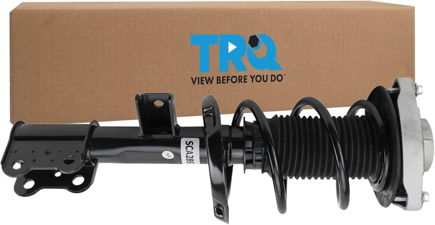 TRQ Front Left Complete Strut & Coil Spring Assembly Drivers Side Compatible with 2011-2017 Honda Odyssey