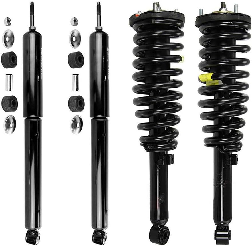 4X Front Rear Automotive Replacement Shocks,Struts & Suspension Products HZGEBTECH fits Kia Sorento 2007 fits Kia Sorento 2008 fits Kia Sorento 2009