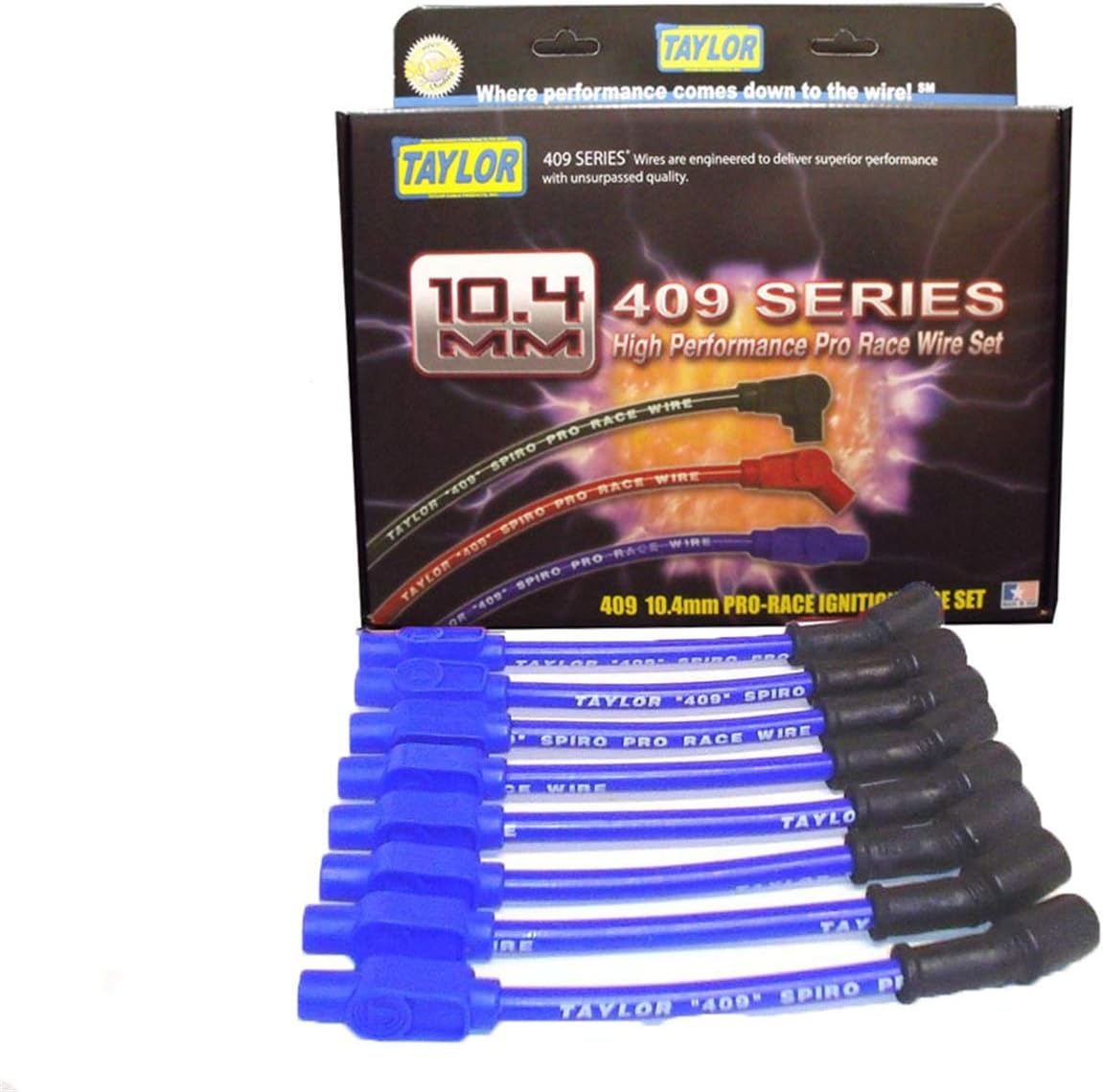 Taylor Cable 79603 Pro Race Ignition Wire Set, Blue