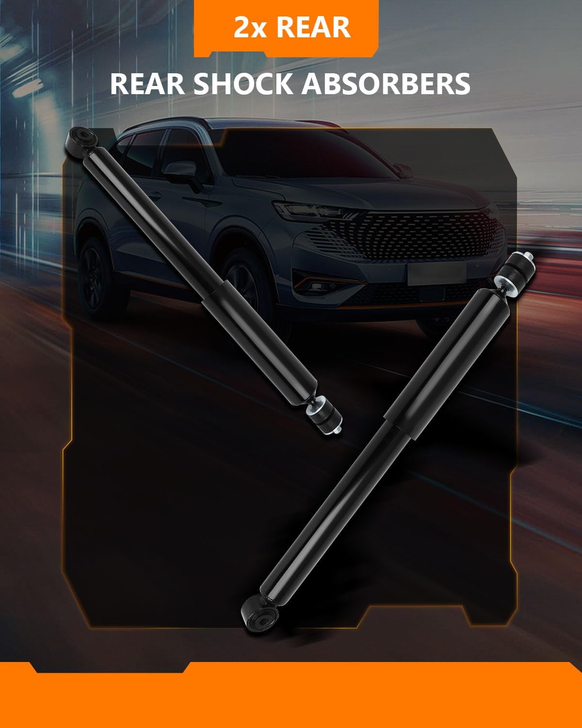 Shocks Struts,OCPTY Rear Shock Absorbers for Nissan 2012 2013 2014 2015 2016 2017 2018 2019 2020 2021 2022 for Nissan Versa,2014-2019 for Nissan Versa Note 5673-2pcs