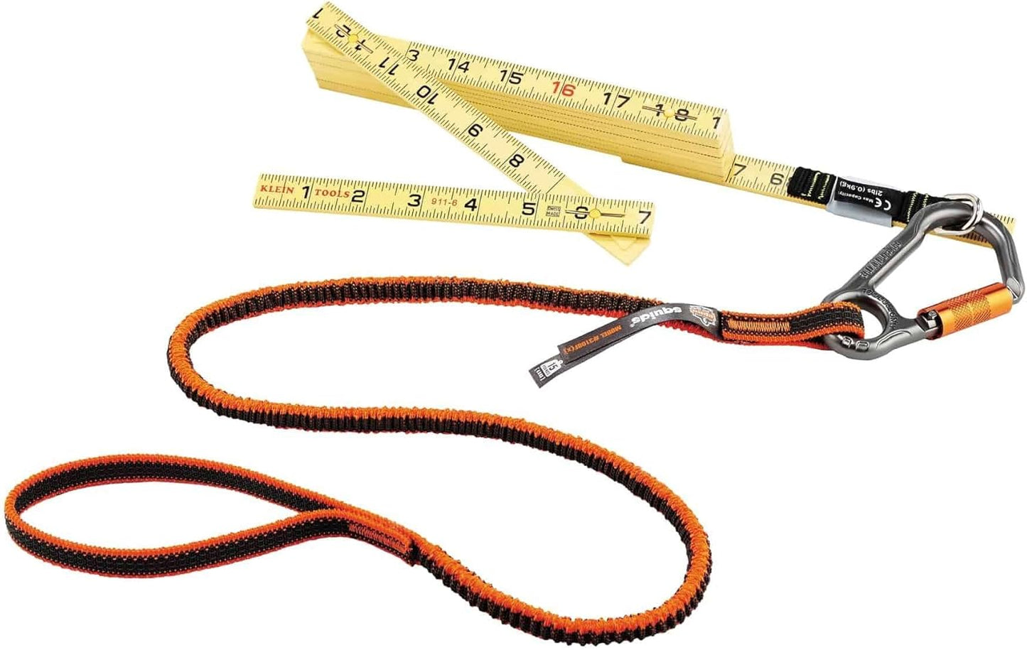 Tool Tethering Kit for Iron/Steel Workers, Includes Tool Lanyards and Attachments for Spud Wrenches to Sleever Bars, Ergodyne Squids 3186