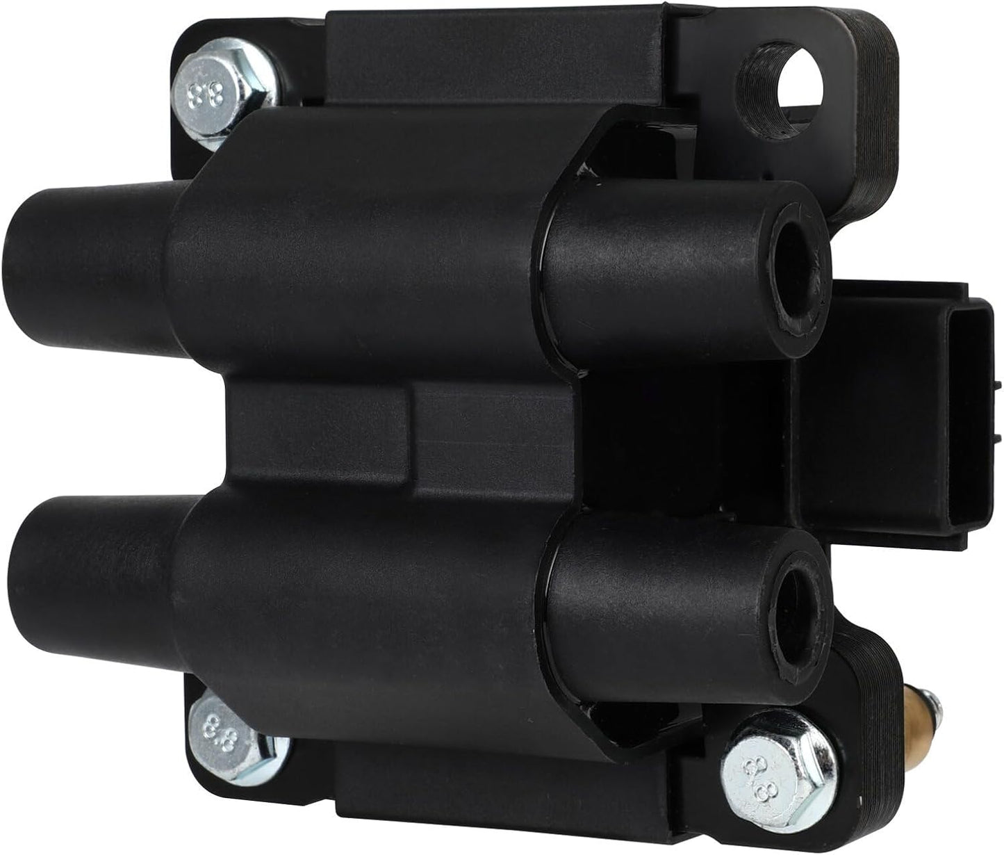 1 ignition coil pack and 4 spark plugs for Subaru Impreza 2005-2010 for Legacy Outback 2005-2009 for Forester 2005-2008, for Saab 9-2X 2005-2006 H4 2.5L C1709 UF-538 UF-539