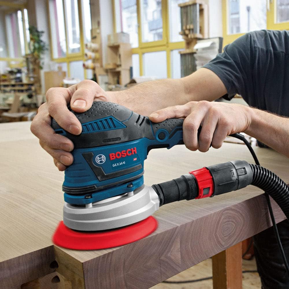 BOSCH GEX34-6N 6 In. Multi-Hole Random Orbit Sander/Polisher