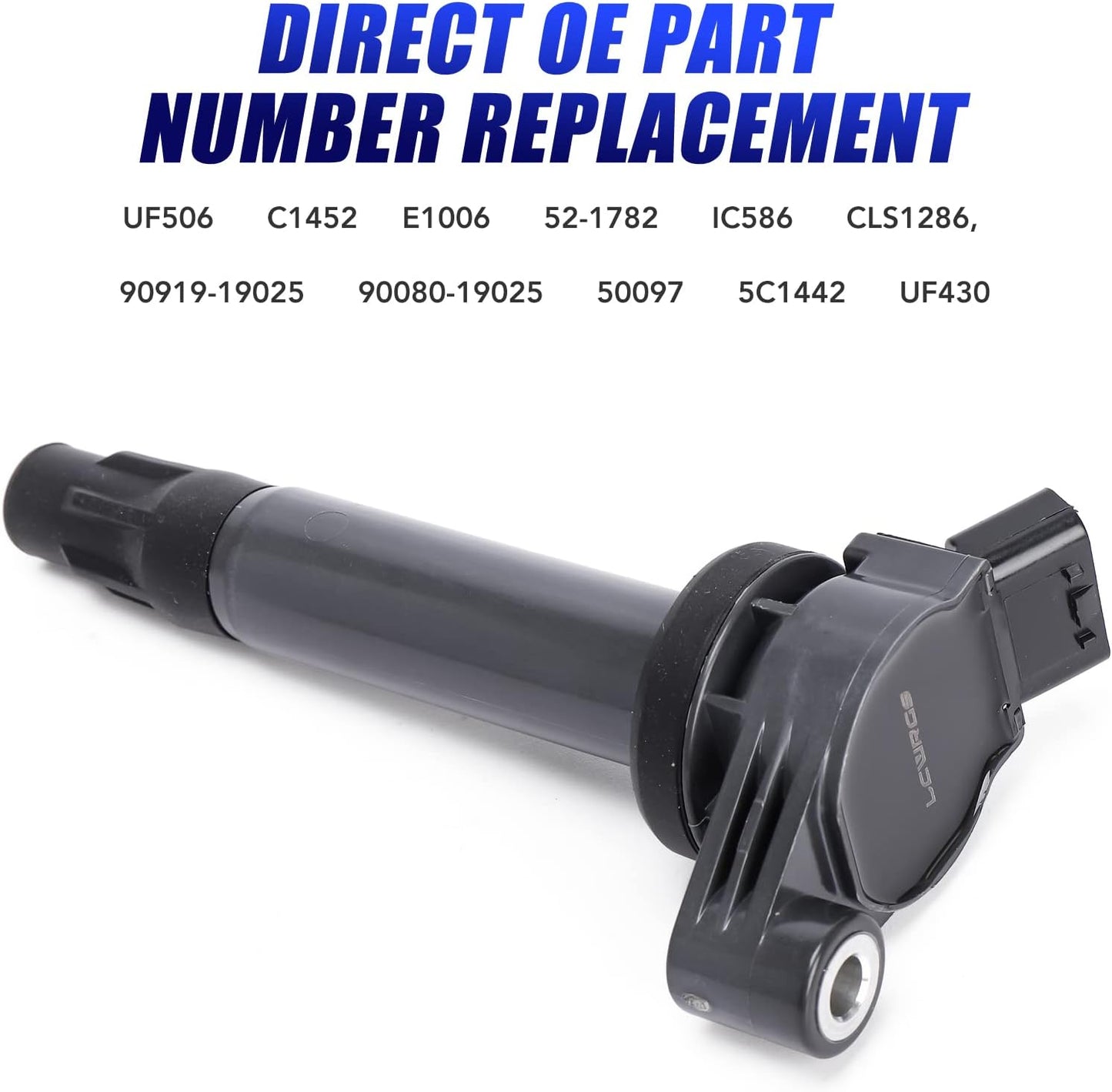 Set of 6 Ignition Coil Pack Fits for 3.3 V6 2004 2005 2006 2007 2008 Toyota Sienna Highlander Solara Lexus RX330 ES330 RX 330 ES 330 Coils 3.3L Replaces UF506