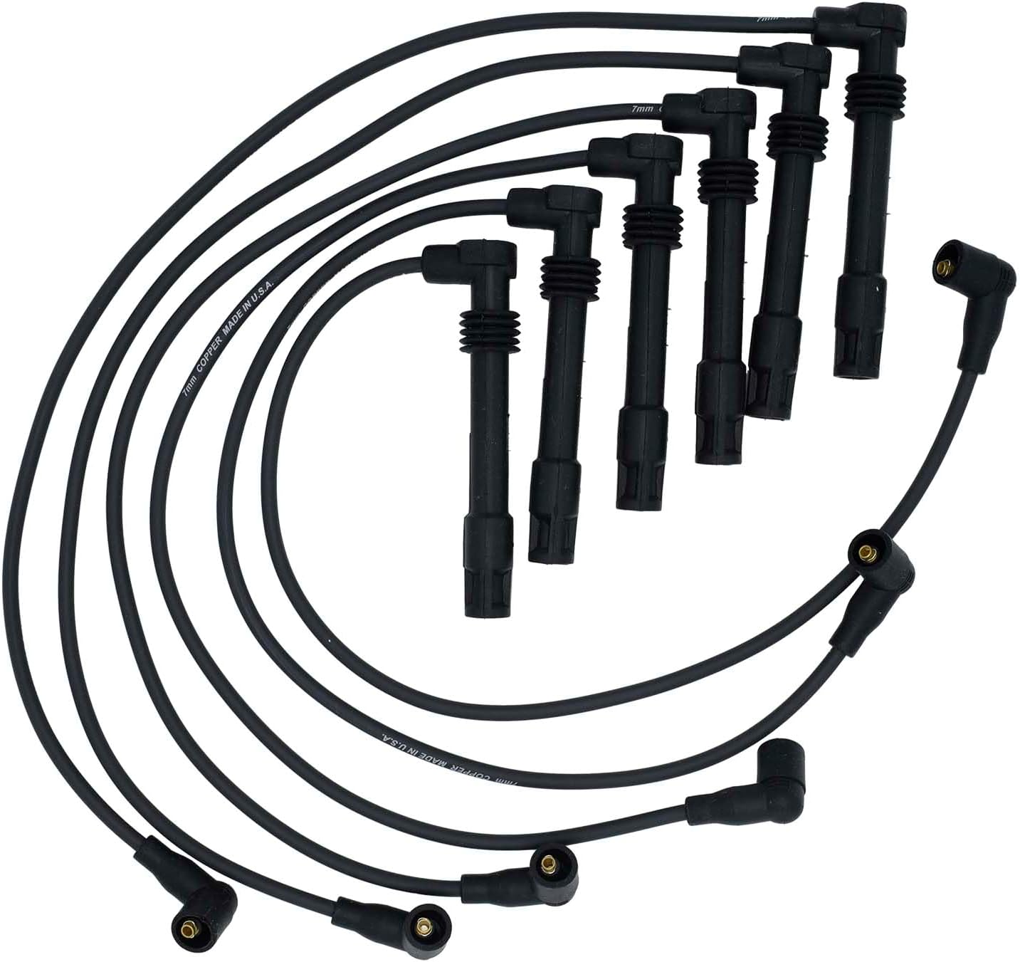 Walker Products ThunderCore PRO Premium Spark Plug Wire Set 924-1625