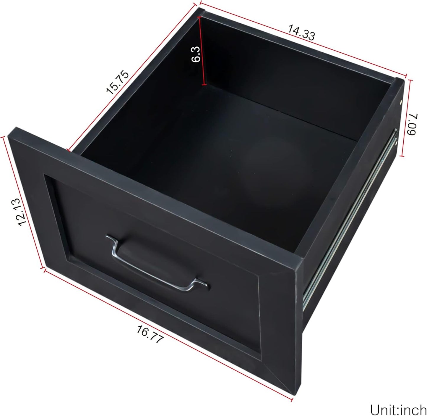 Bellemave L Shaped Desk with Hutch Wood Corner Computer Desk with Storage Drawers and Shelf Modern Home Office Desks L-Shaped Study Table Writing Desk Gaming Desk, Black