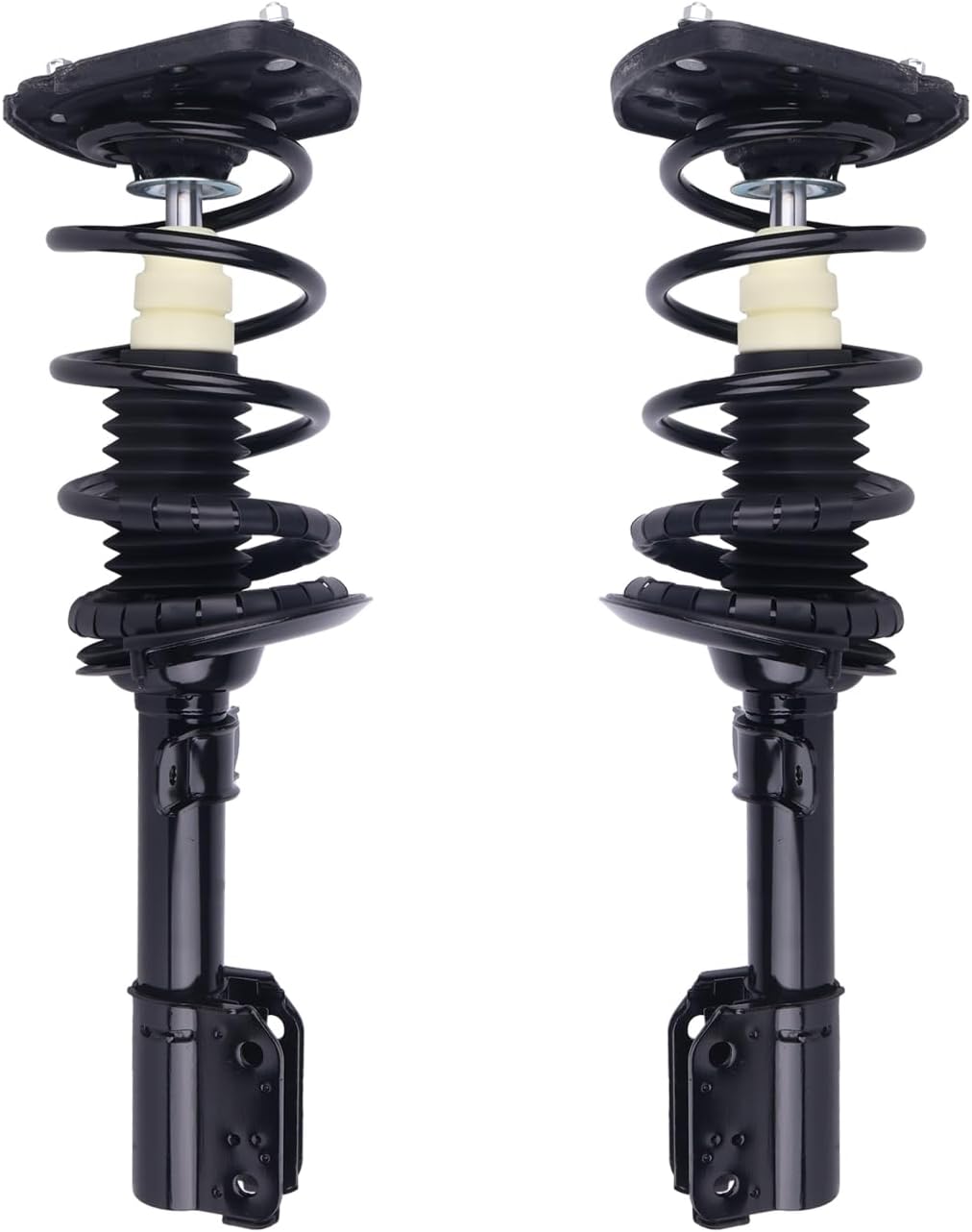 Autoround Rear Complete Shock Absorber Compatible with Chevy Impala 2000-2011, Oldsmobile Intrigue 1998-2002, 171671L 171671R Struts w/Coil Spring Assembly