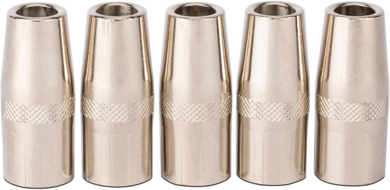 5-PK MIG Gun Nozzle KP2742-1-62R 5/8" ID fits Lincoln Magnum PRO 250L 300L 250A / 350A guns part