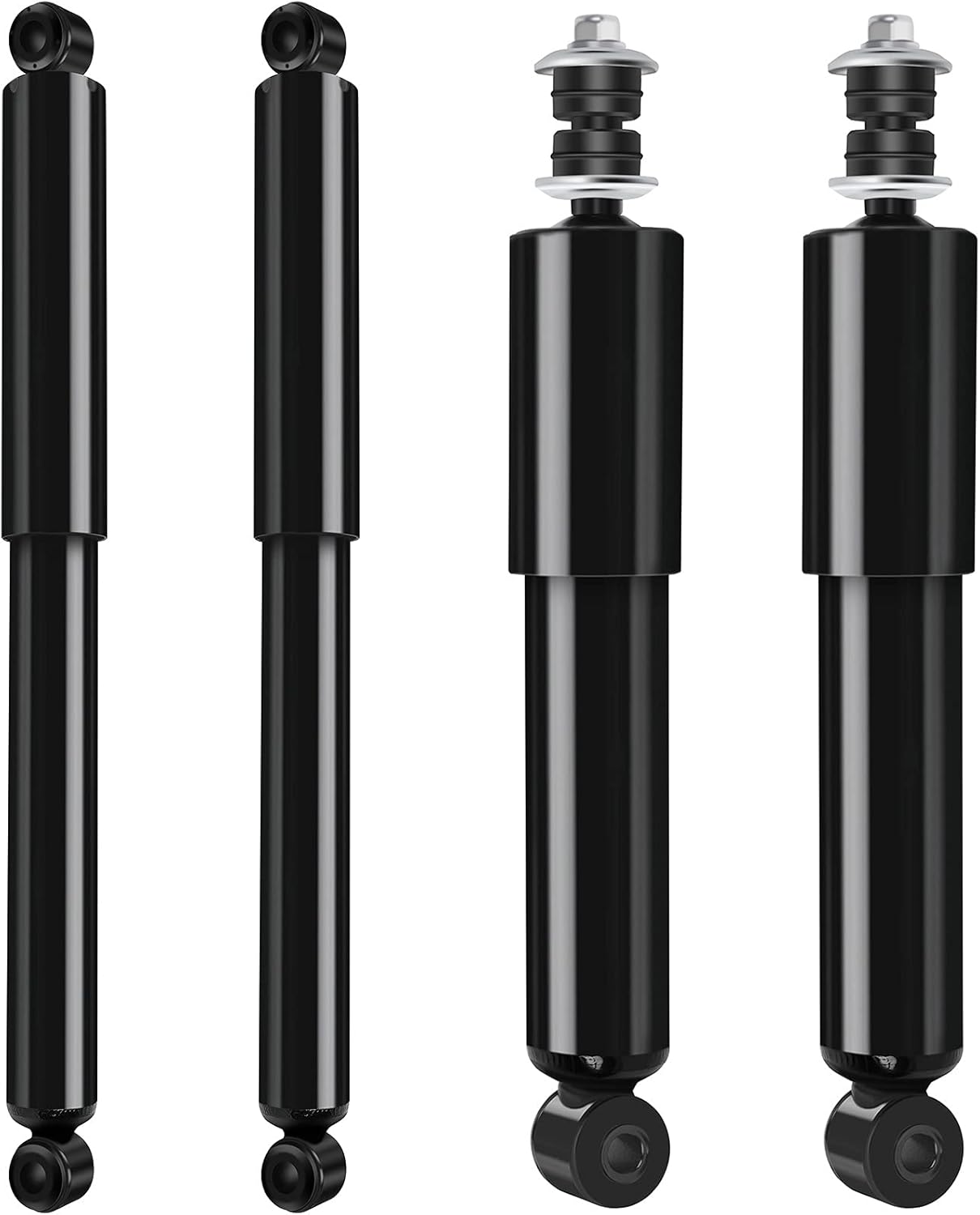 Shocks Frontier,ECCPP Front Rear Shocks Absorbers for Nissan Gas Struts Fits 2000 2001 2002 2003 2004 for Nissan Frontier,2000-2004 for Nissan Xterra Auto Shocks 344469 37245 344015 911172 (Set of 4)