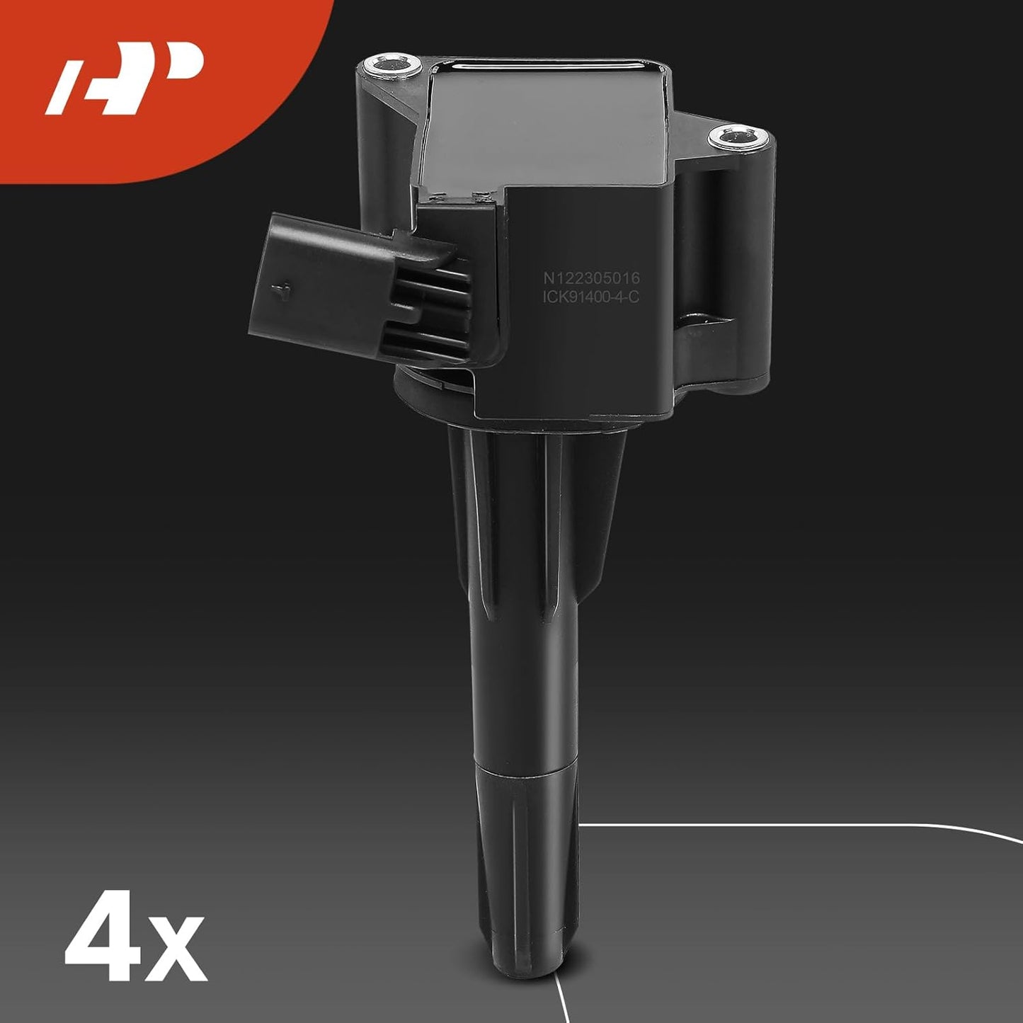 A-Premium Set of 8 Ignition Coil Pack and Iridium Spark Plugs Compatible with GMC Acadia 2020-2021 & Chevrolet Blazer 2020-2021 & Cadillac XT4 2019-2021, CT6 2019, CT5 2020-2021, CT4 2020-2021