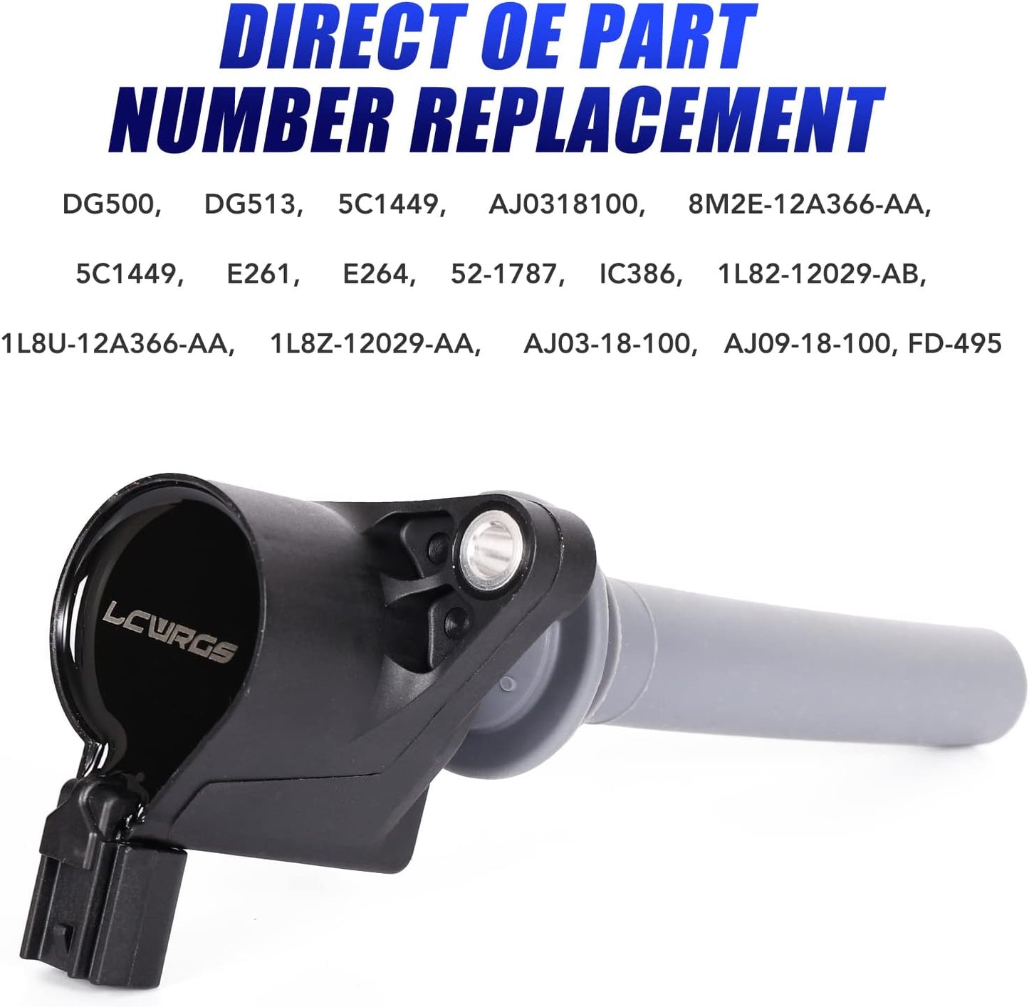 Set of 6 Ignition Coil Pack Spark Plugs for 3.0L 2001 2002 2003 2004 2005 2006 2007 2008 Ford Escape Freestyles Taurus 500 Five Hundred Mazda Tribute Mercury Mariner Montego Sable DG500