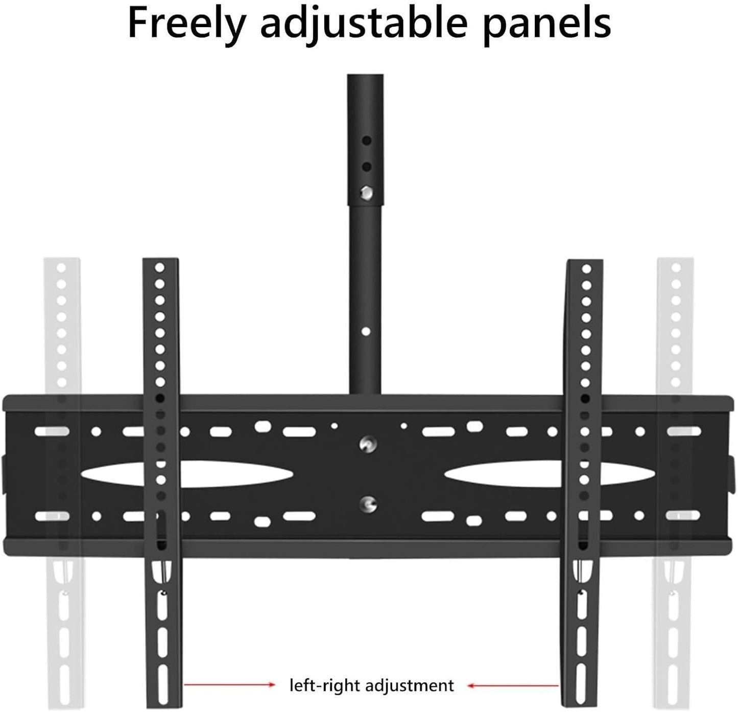 Adjustable Ceiling TV Mount Bracket for 40-70 Inch TVs, Full Motion, Height Adjustable, Tilt Swivel,Ceiling/Walls(2.5)