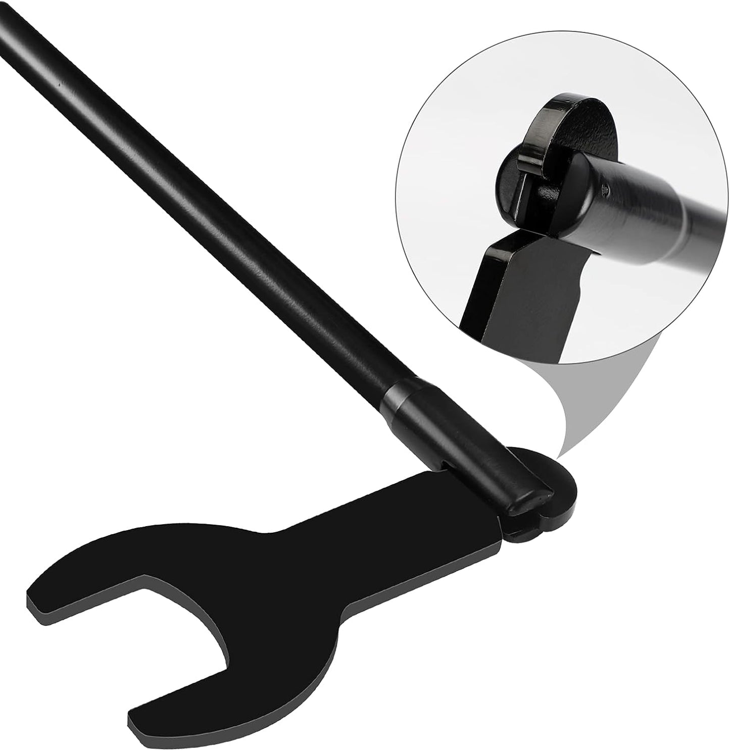 BETOOLL 8PCS Pneumatic Fan Clutch Wrench - 43300 Removal Tool Kit, Auto Repair Spanner Kit Installs Compatible With Ford, GM, Chrysler and Jeep