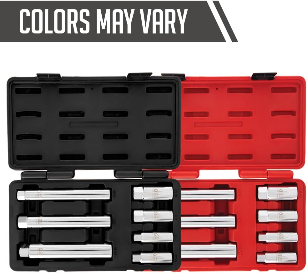 SUNEX TOOLS 8845 3/8-Inch Drive Master Spark Plug Set, CR-V, 7-Pieces
