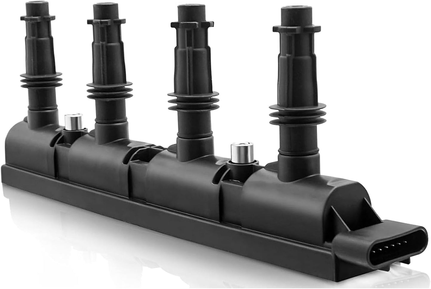 UF575 Ignition Coil & 1675 Double Iridium Spark Plug for Audi A3 A4 A5 A6 Q5 R8 TT RS4 RS5/Volkswagen Jetta Passat Beetle CC Golf GTI Replaces# C1627 07K905715F E1075
