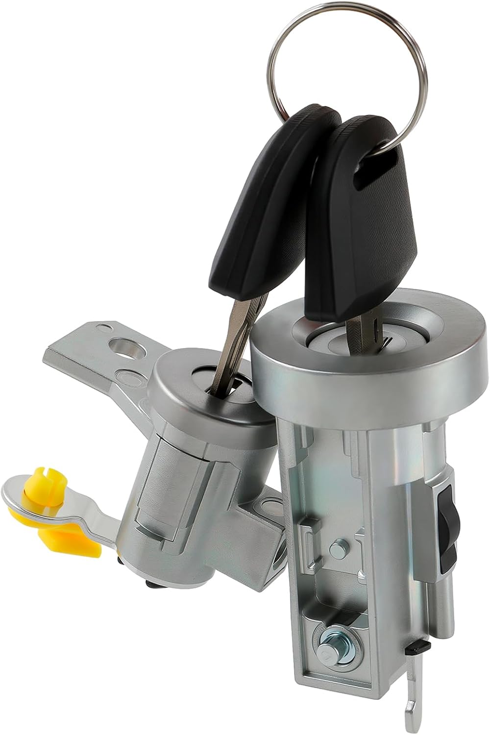 AUTOKAY 15795321 15795322 Ignition Switch Cylinder Housing with Ignition Lock Cylinders & Keys Assembly Set Fits for Chevrolet 2004-2012 for GMC 2004-2012 for Hummer 2006-2010 for Isuzu 2006-2008