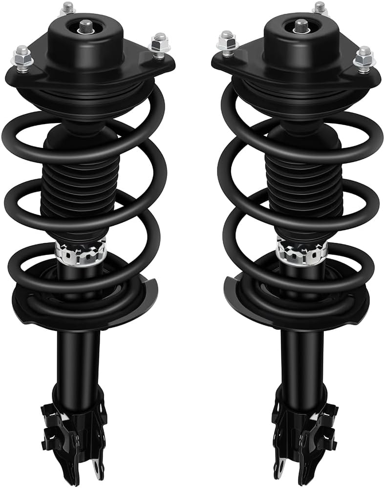 TFGCSG Struts Shock suspension kit for 2011 for Hyundai Sonata Front Complete Strut Assembly,Rear shock absorber,Tie Rod End 8 Pcs, 172586 172585 5646 K750610 K750611 K750603