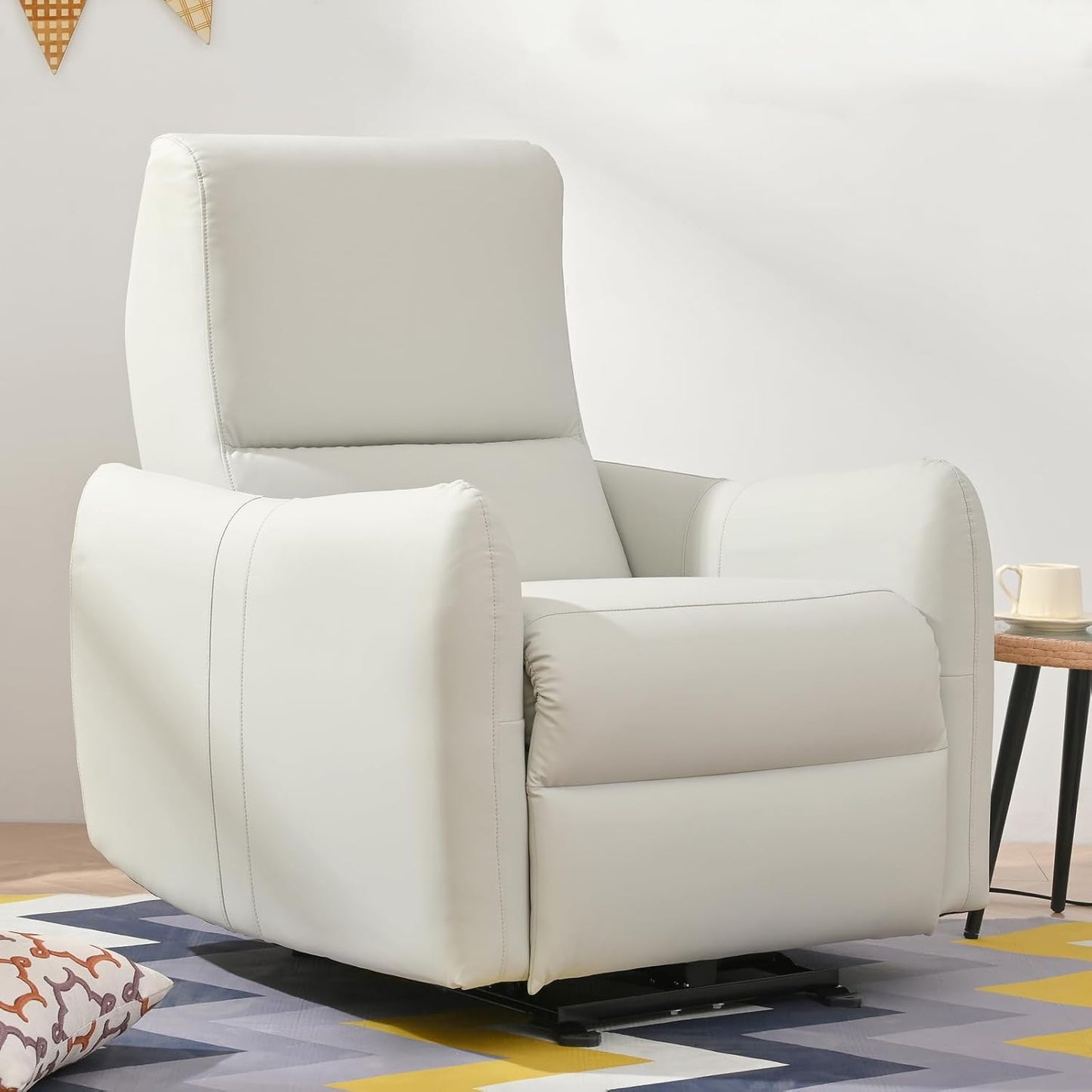 Wall Hugger Power Recliners for Small Spaces, Electric Recliners with USB, Modern RV Recliner Chair for Living Room, Apartment
