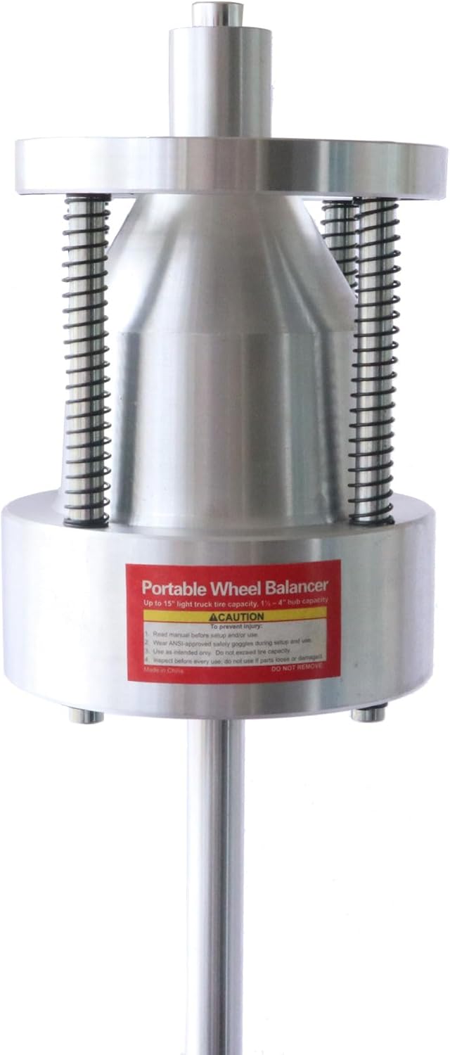 Wheel Tire Balancer Tire Balancer Changer Portable Car Truck Hubs Wheel Tire Bubble Balancer Heavy Duty Rim Suitable for DIY,Home and Business Applications (Black)