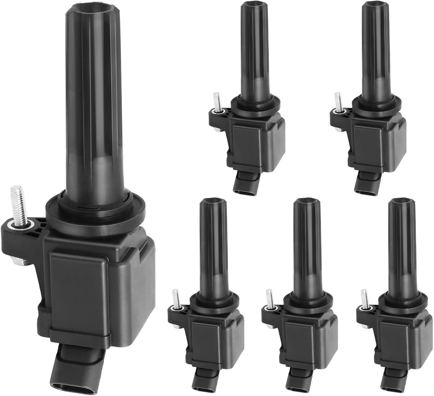 6Pcs Ignition Coil Pack Compatible with Chevy Traverse Impala Malibu Equinox Colorado Camaro & Cadillac CTS SRX ATS XTS & GMC Canyon Acadia Terrain & Buick Enclave LaCrosse & Saturn/Suzuki/Saab UF569