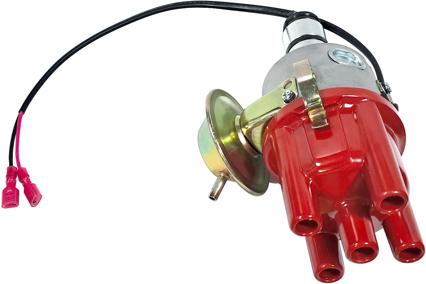 0231170034EL Vacuum Advance Distributor with Electronic Ignition - Compatible with VW Beetle, Bus, Karmann Ghia (1954-1979) for 1974 volkswagen distributor - Replaces 0231170034 - OEM Replacement