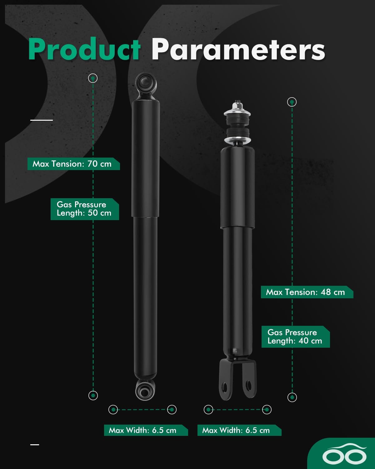 4WD - Shocks for Silverado/for Sierra (Front Rear, 4Pcs), SCITOO Shocks Absorbers Set fit for 1999-2005 2006 for Chevy Silverado 1500,1999-2008 for GMC Sierra 1500 344381 37151 344386 37152 Struts