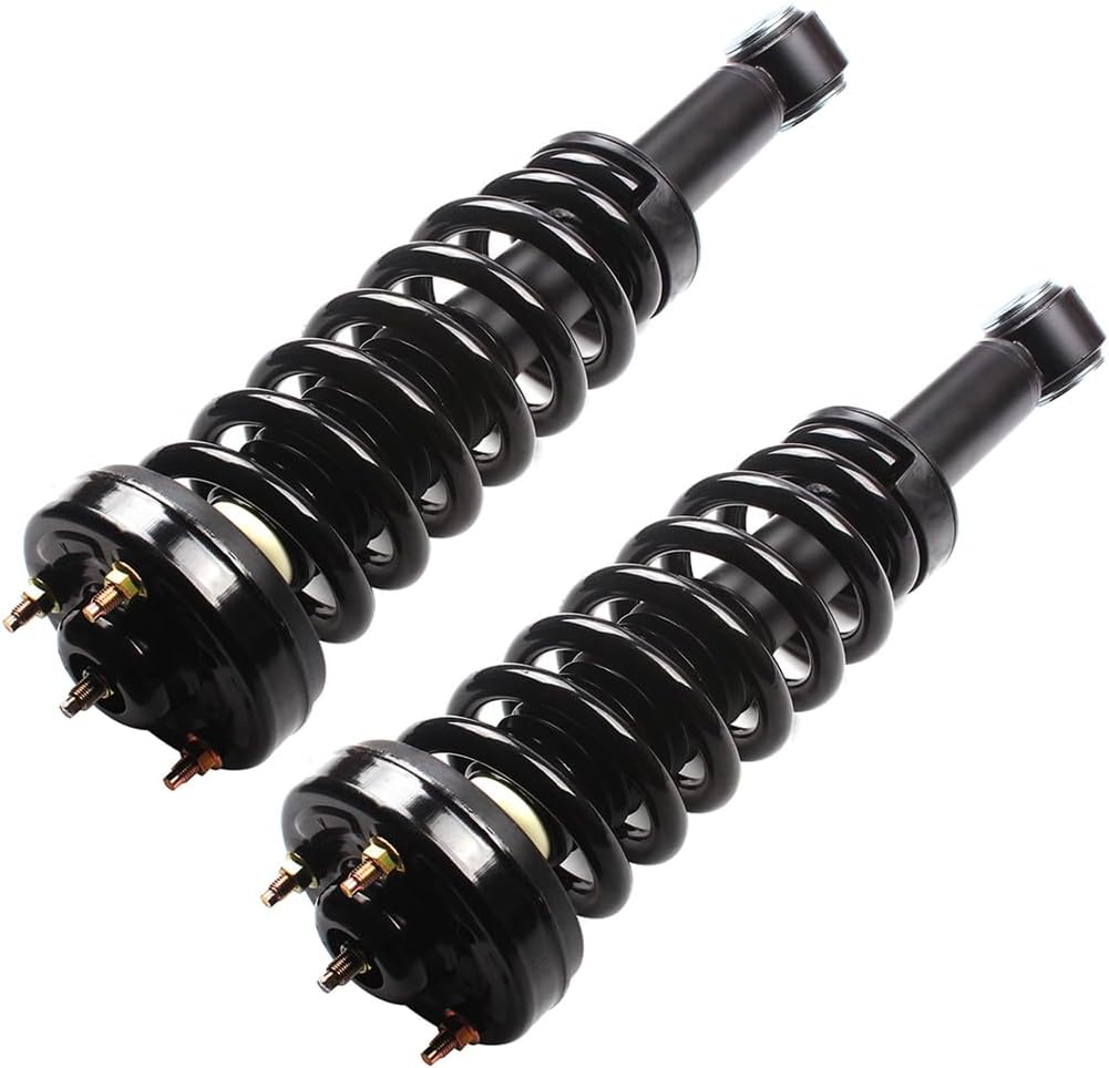 Struts Shock suspension kit for 2009 2010 2011 2012 2013 for ford for F-150 Front Complete Struts Assembly Control Arm and Ball Joint Assembly Ball Joint Stabilizer Bar Link Kit Tie Rod 12 Pcs