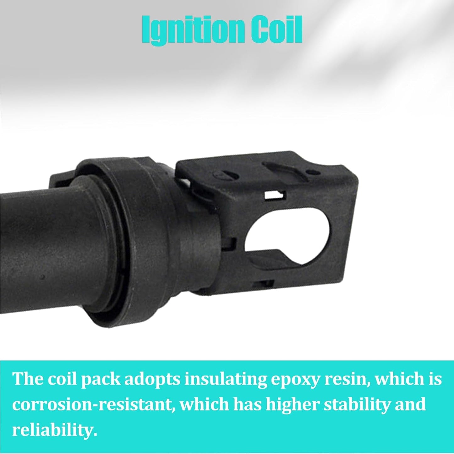 Automotive Replacement Ignition Coil Packs - Compatible with BMW Vehicles - 128i 328i 535i 550i 750i X5 X6 M5 M6 Z4 L6 and more (6 Piece)
