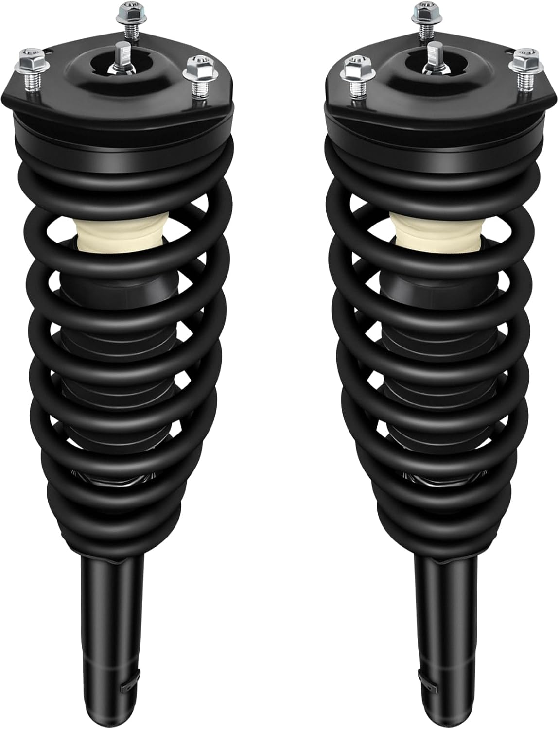 AUTOMUTO Strut Spring Assembly Front Pair Shock Absorber Fit 2010 2011 2012 Fusion, 2010 2011 for Mercury Milan 2.5L L4 Replace for 272596