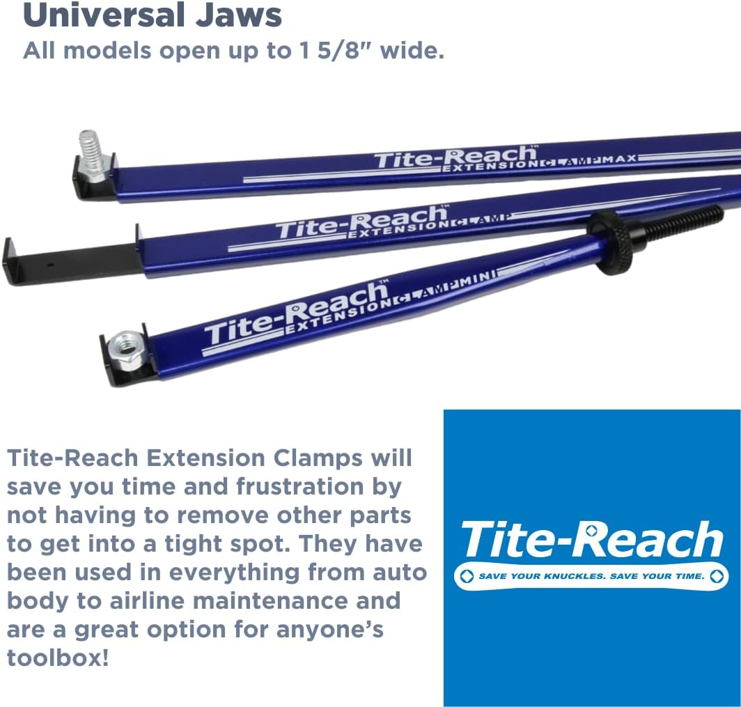 Tite Reach Extension Clamps Tri-Pack