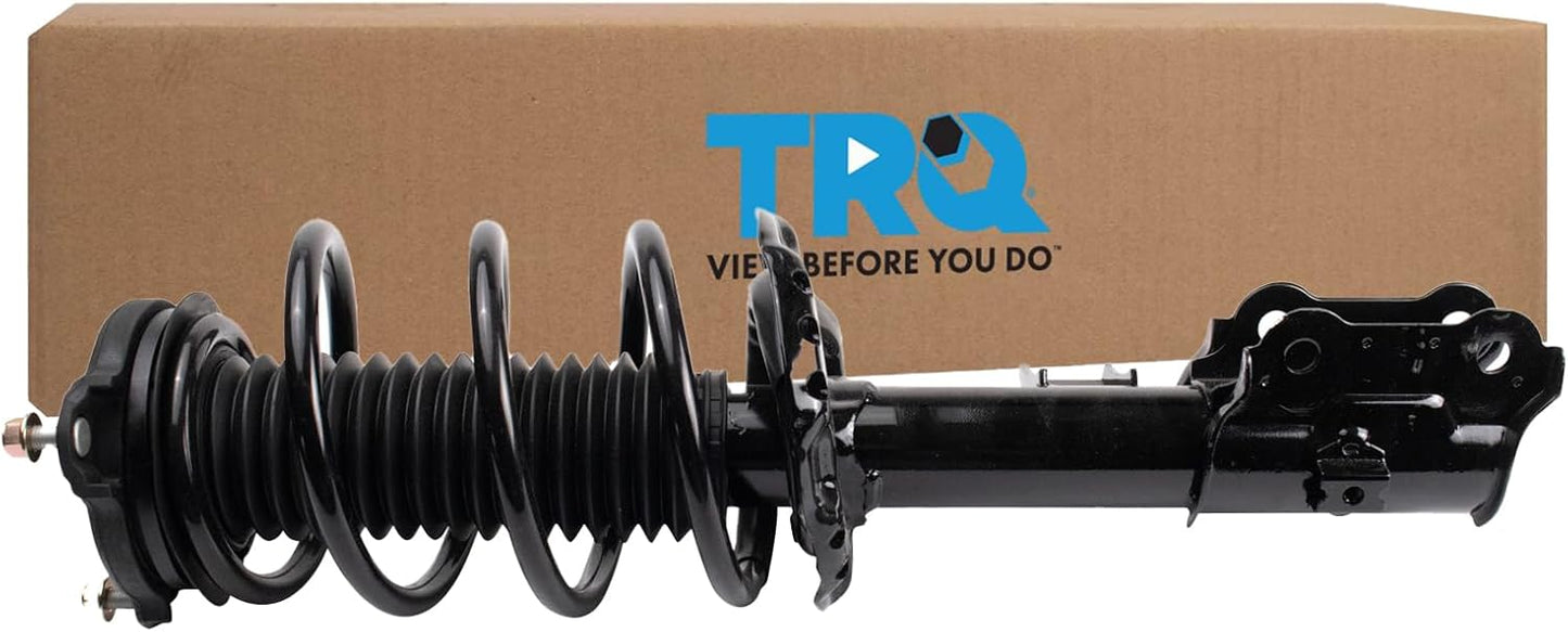 TRQ Front Left Complete Strut & Coil Spring Assembly Drivers Side Compatible with 2011-2017 Honda Odyssey