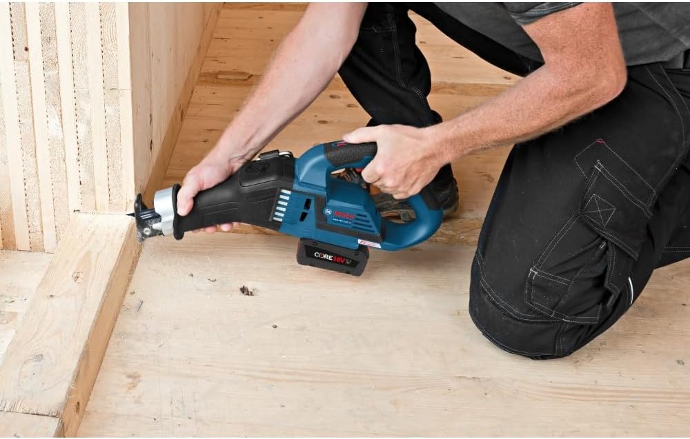 BOSCH GSA18V-125N 18V EC Brushless 1-1/4 In.-Stroke Multi-Grip Reciprocating Saw (Bare Tool)