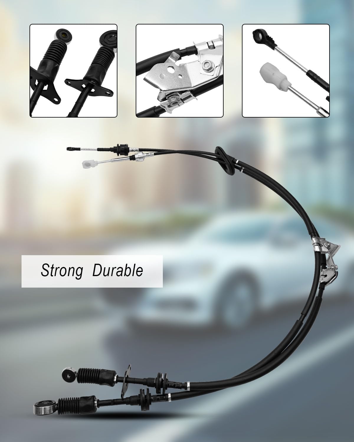 Transmission Manual Shift Cable Fit for Honda Accord 2003-2007 Acura TSX 2004-2008 Accord Euro-R 2001-2006 Replaces 54310-SDA-L02