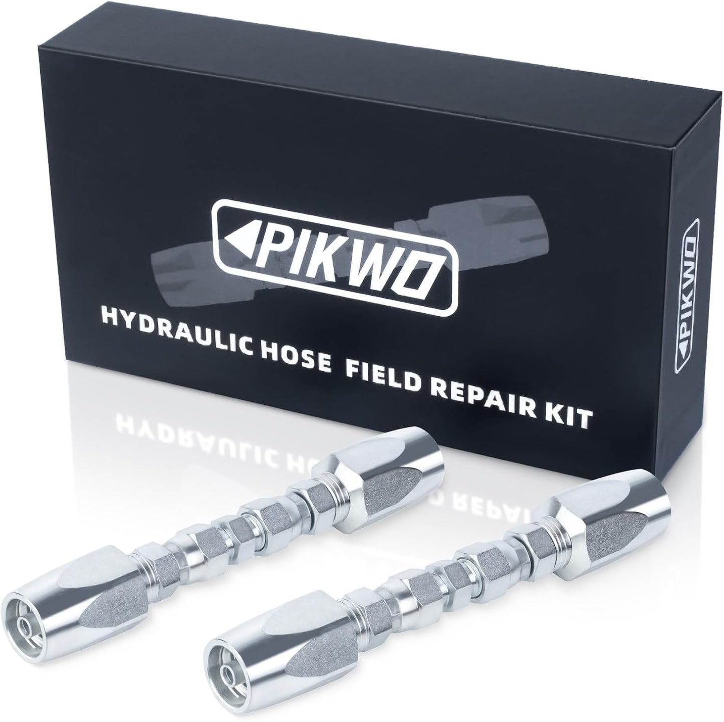 5Pcs Hydraulic Hose Field Repair Kit,1/4" 1/2" 3/8" Inner Diameter Reusable