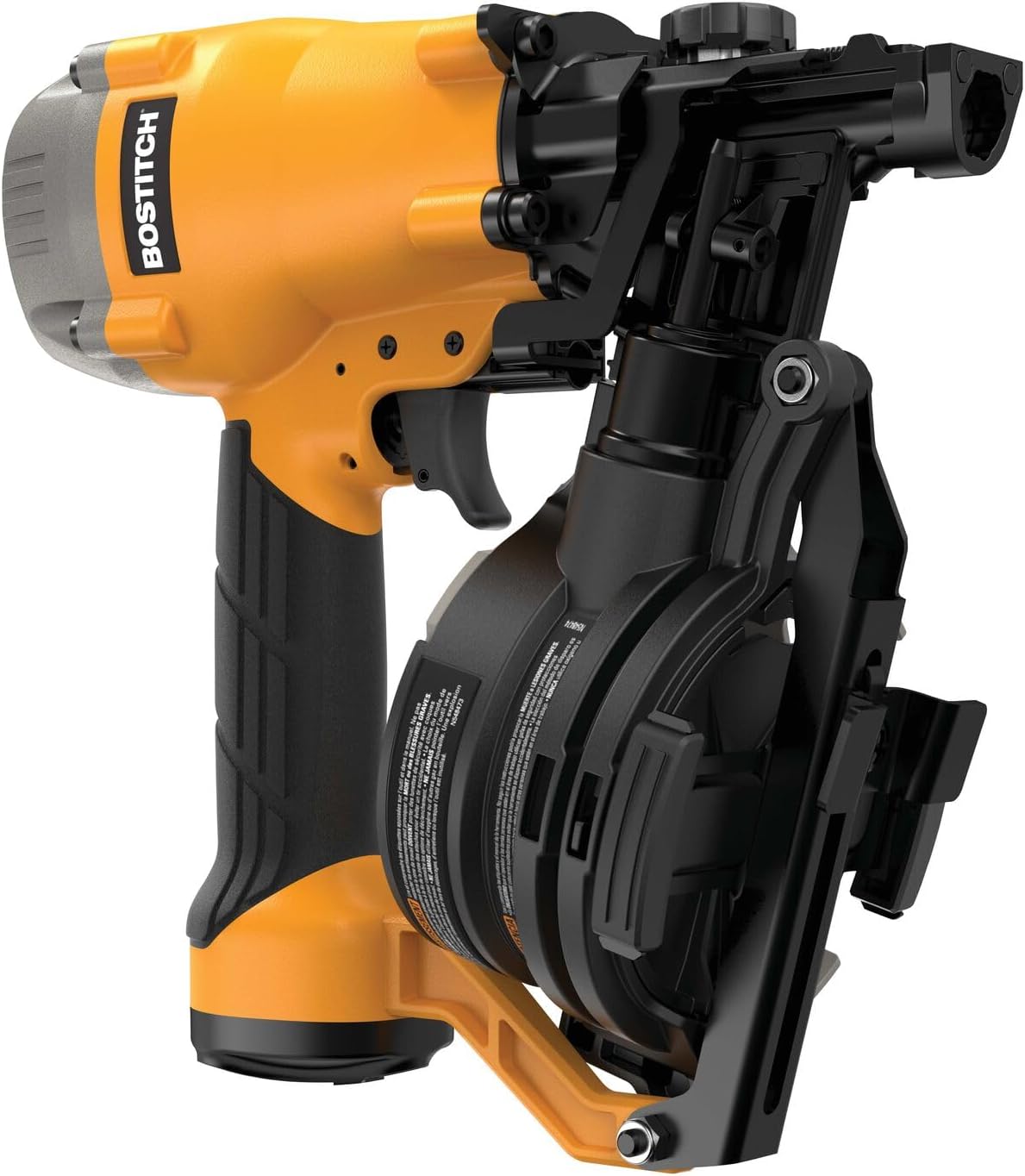 BOSTITCH Roofing Nail Gun, Pneumatic Coil Roofing Nailer, 15-Degree (BRN175A)