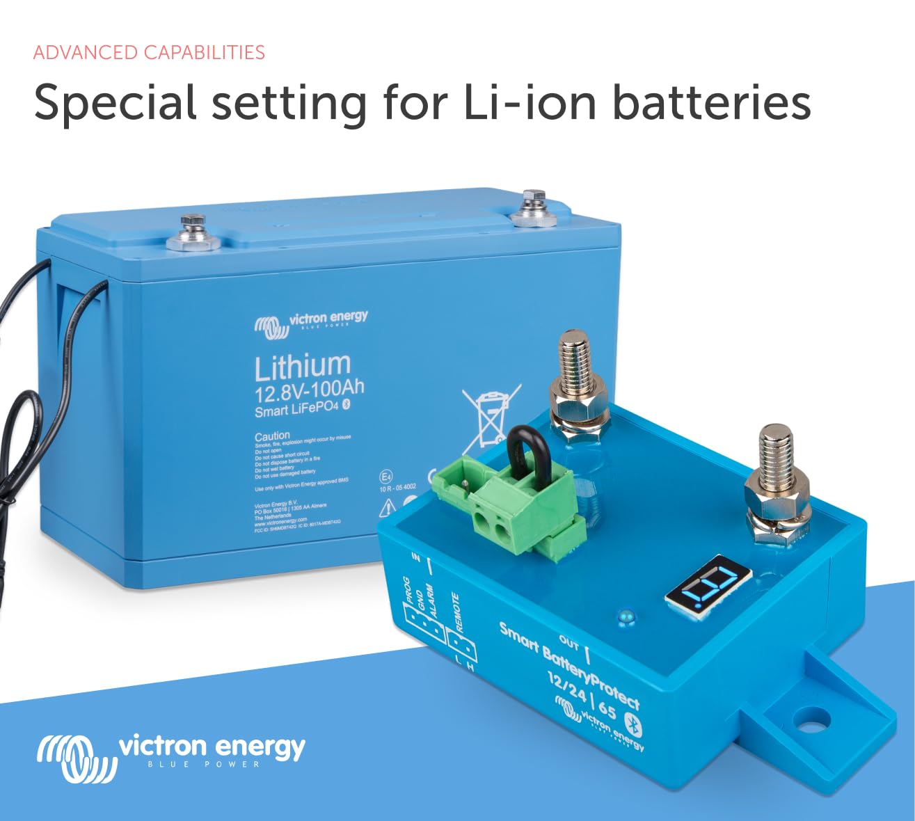 Victron Energy Smart BatteryProtect 12/24-Volt 65 amp (Bluetooth)