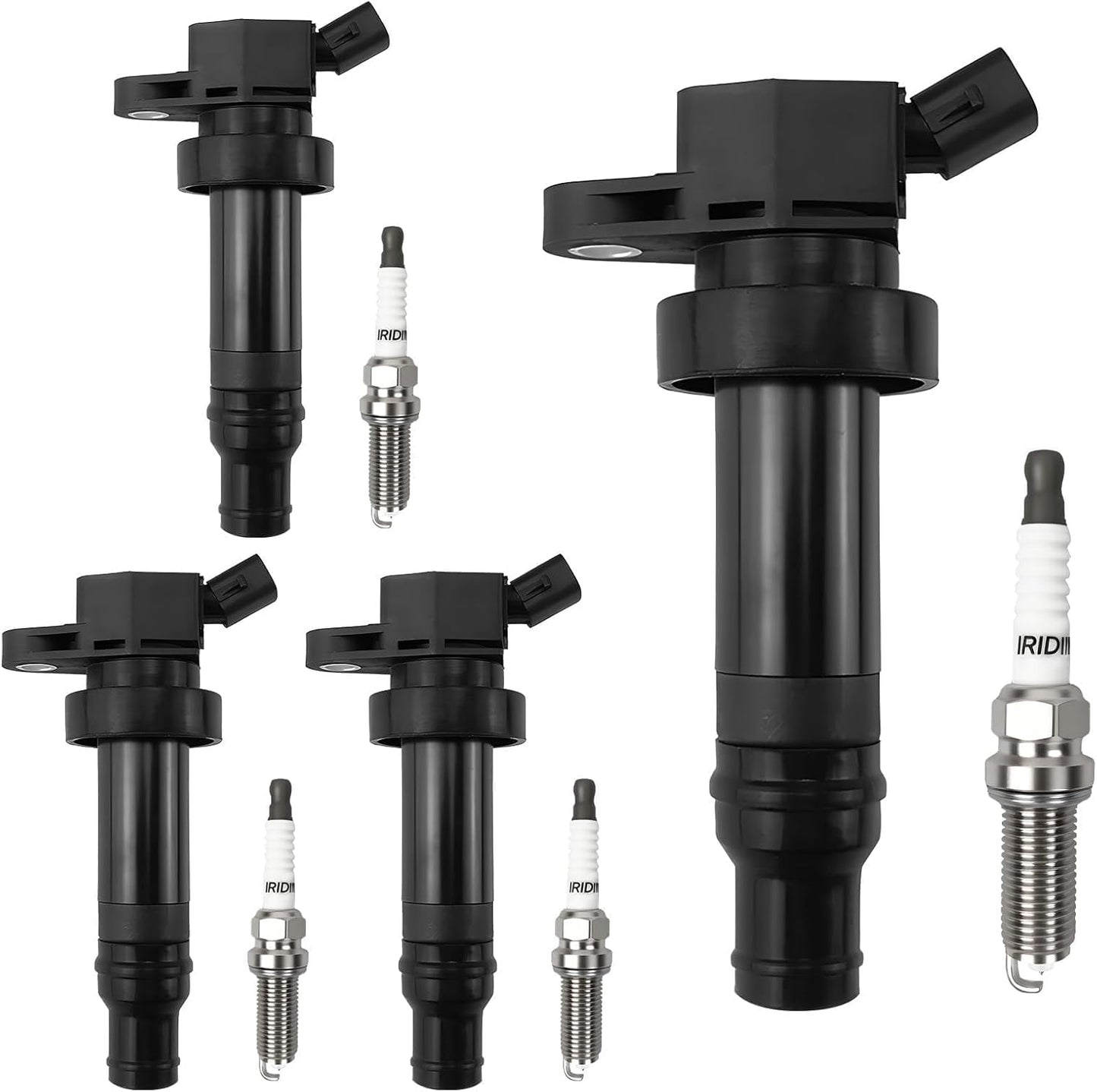 Set of 8 Ignition Coil DG508 & Spark Plug SP479 for Ford F150 F250 F350 E150 E250 E350 Expedition Mustang Lincoln Mercury Explorer 4.6L 5.4L,Replaces#DG491 FD503 DG457 DG472 1L2U12029AA C1454 C1417