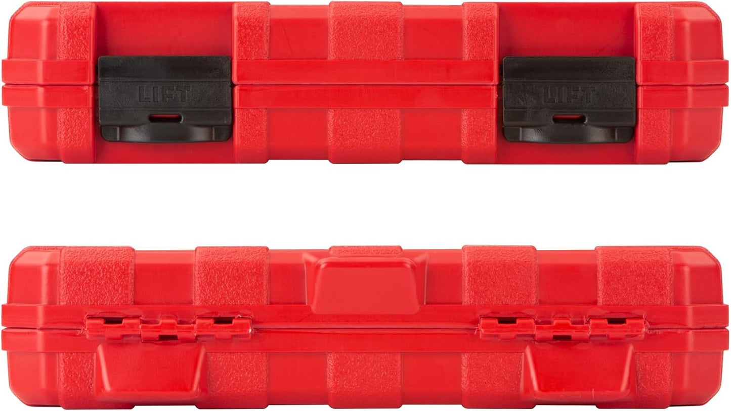 TEKTON 1/2 Inch Drive Impact Lug Nut Socket Set with Case (9-Piece) | SID92415