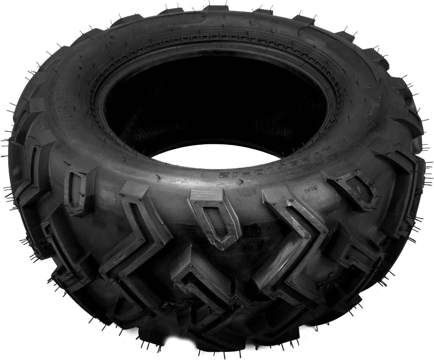 Torchbeam 25x10x12 ATV UTV Tire All-Terrain Off-Road, 6 PR 25x10-12 ATV Tires, Z-130 Mud Sand Trial Tire, Set of 1
