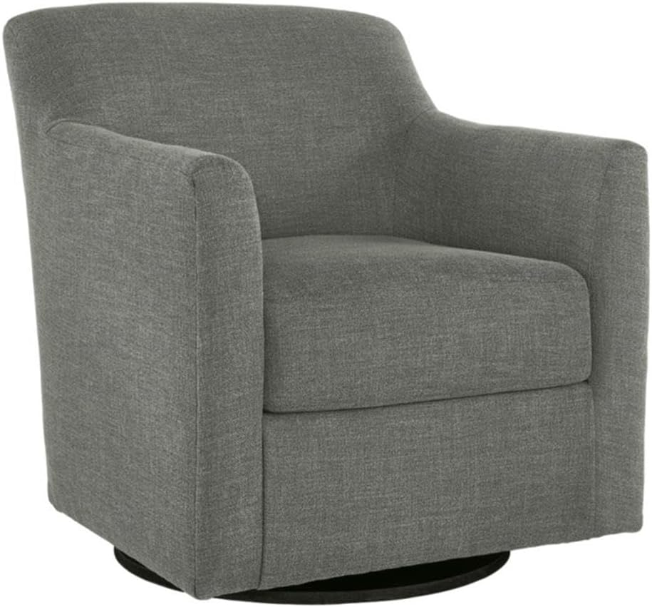 Ashley Furniture Bradney Swivel Accent Chair, Linen