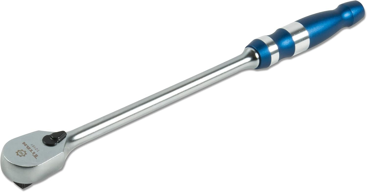 Titan 12175 5-Piece 90-Tooth Swivel Head and Flat Head Ratchet Set
