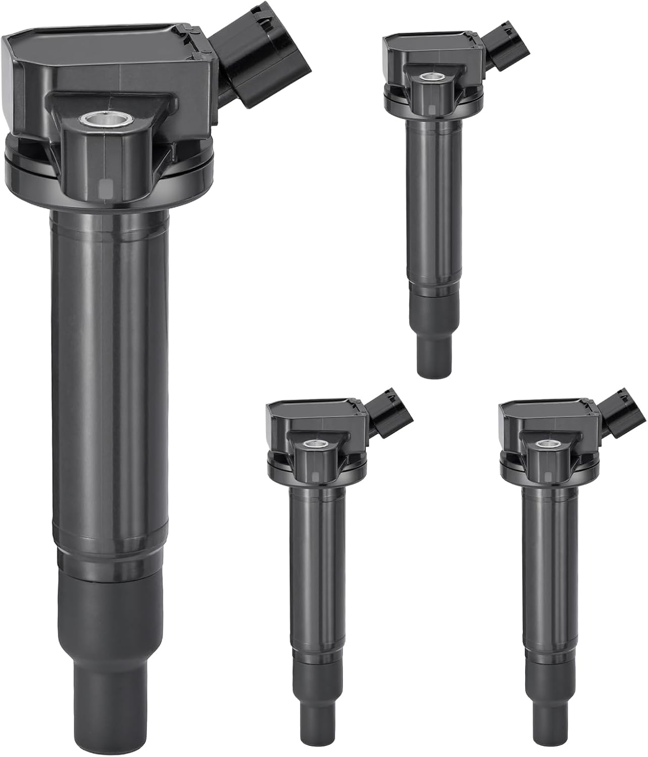 Set of 6 UF487 Ignition Coil Pack Compatible with Toyota Avalon Highlander Camry Sienna Rav4 Venza 4Runner ES350 IS350 RX350 RX450h GS350 ES300h 2.5L L4 3.5L V6 Replaces C1601 90919-A2007