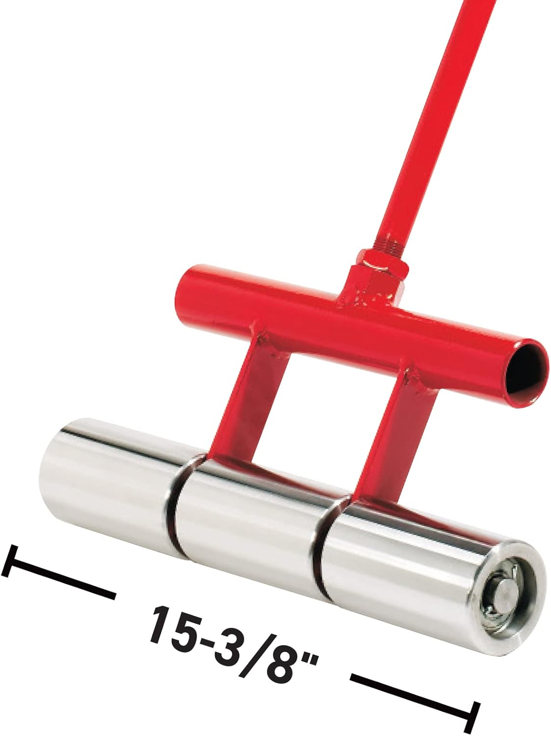 ROBERTS 10-935 35-Pound Lightweight Vinyl, Linoleum and Carpet Flooring Roller with Chrome-Plated Rollers, Insert Axles and Removable Handle for Easy Storage