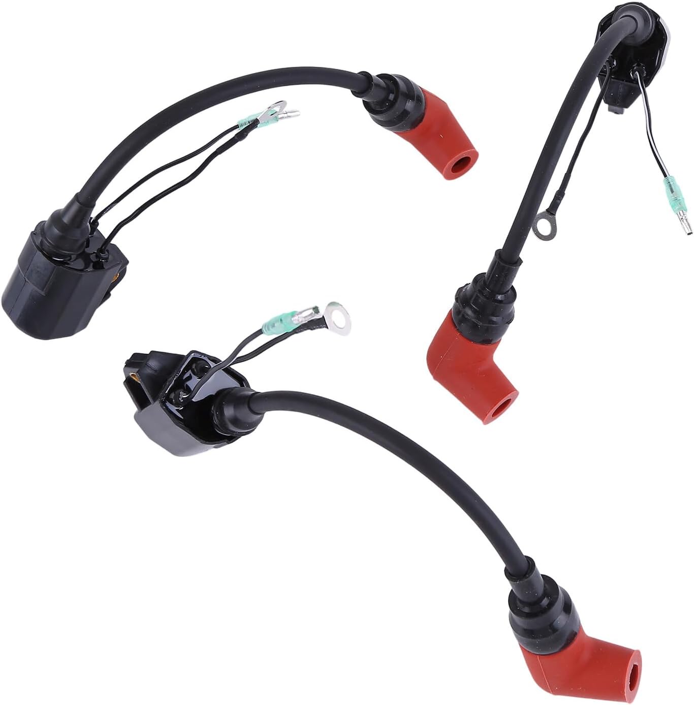 3Pcs Ignition Coil for Yamaha Outboard 60HP 70HP 75HP 85HP 90HP 2-Str Boat Outboard Motor Ignition Coil 697-85570 697-85570-00-00 6H2-85570-00-00