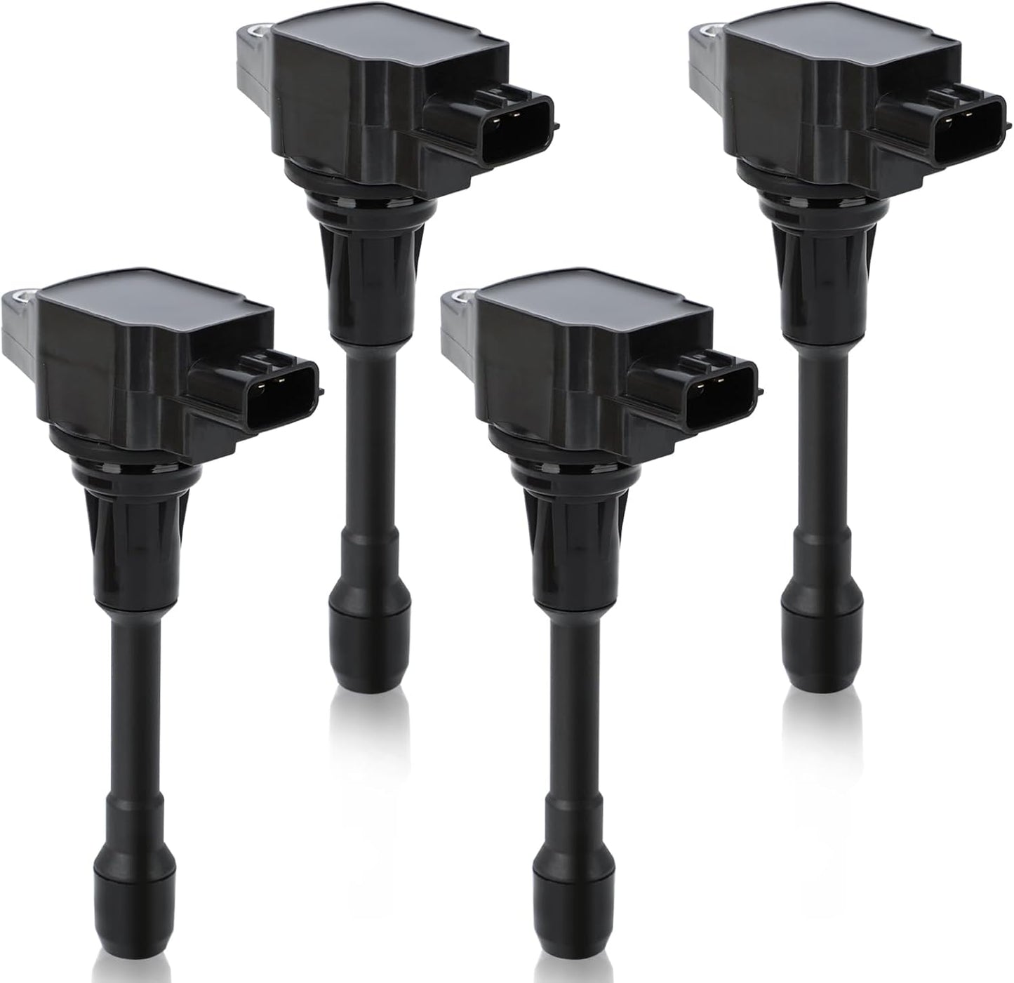 UF549 Pack of 4 Ignition Coil Packs Fit For 2007-2019 Nissan Altima Versa Sentra Rogue Cube NV200 Pathfinder Infiniti FX50 M56 QX60 QX70 1.6L 1.8L 2.0L 2.5L l4 C1696 5C1753